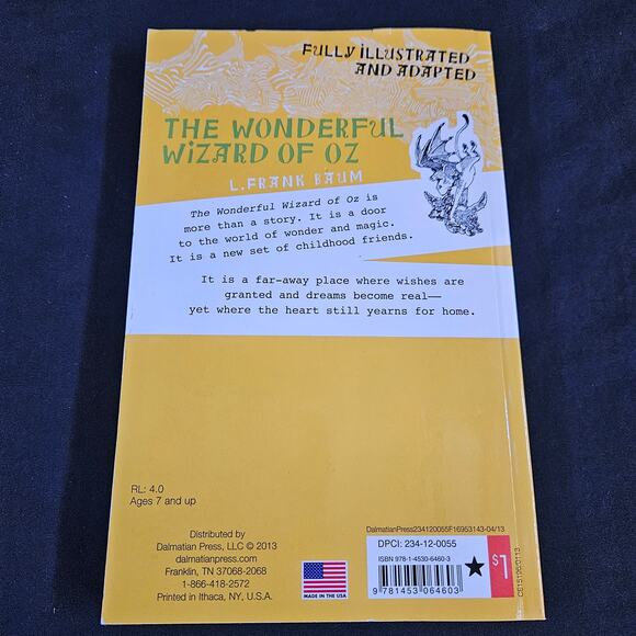 Dalmation Press Books Lot of 3 Pollyanna Peter Pan and Wizard of Oz Classics - Picture 9 of 11